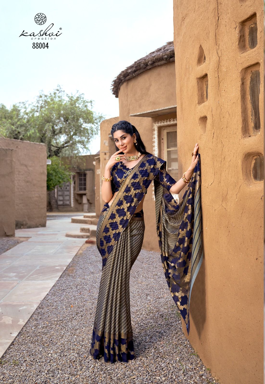 Kashvi Kavya By LT Fabrics Chiffon Sarees Catalog